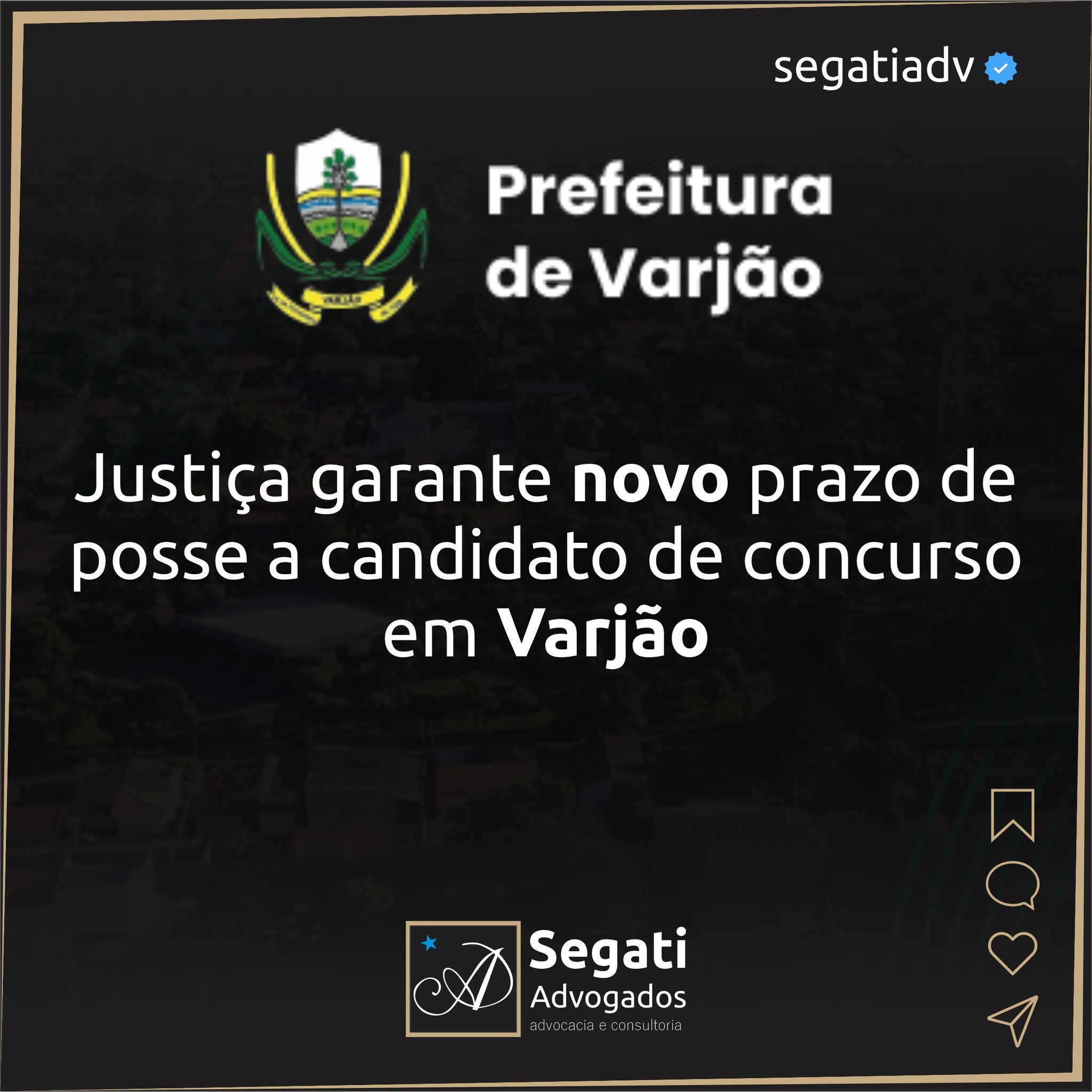 Justiça garante novo prazo de posse a candidato de concurso em Varjão