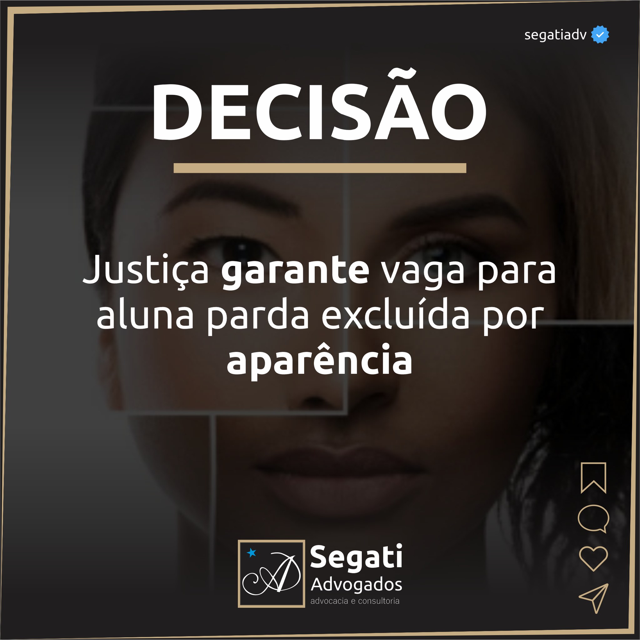 Justiça garante vaga para aluna parda excluída por aparência