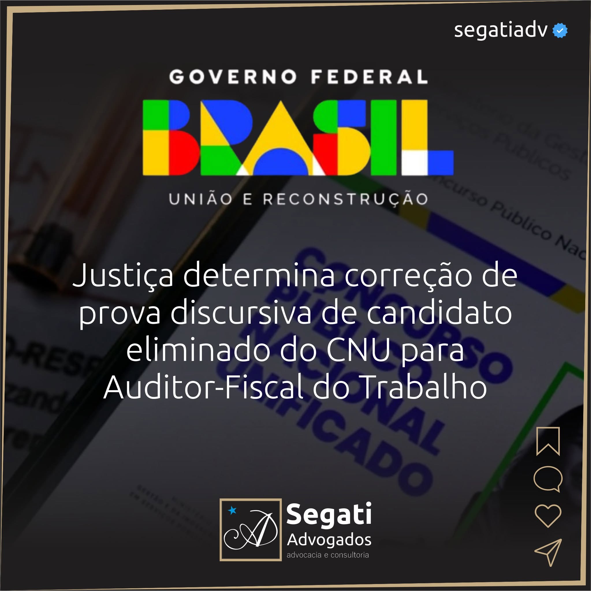 Justiça determina correção de prova discursiva de candidato eliminado do CNU para  Auditor-Fiscal do Trabalho